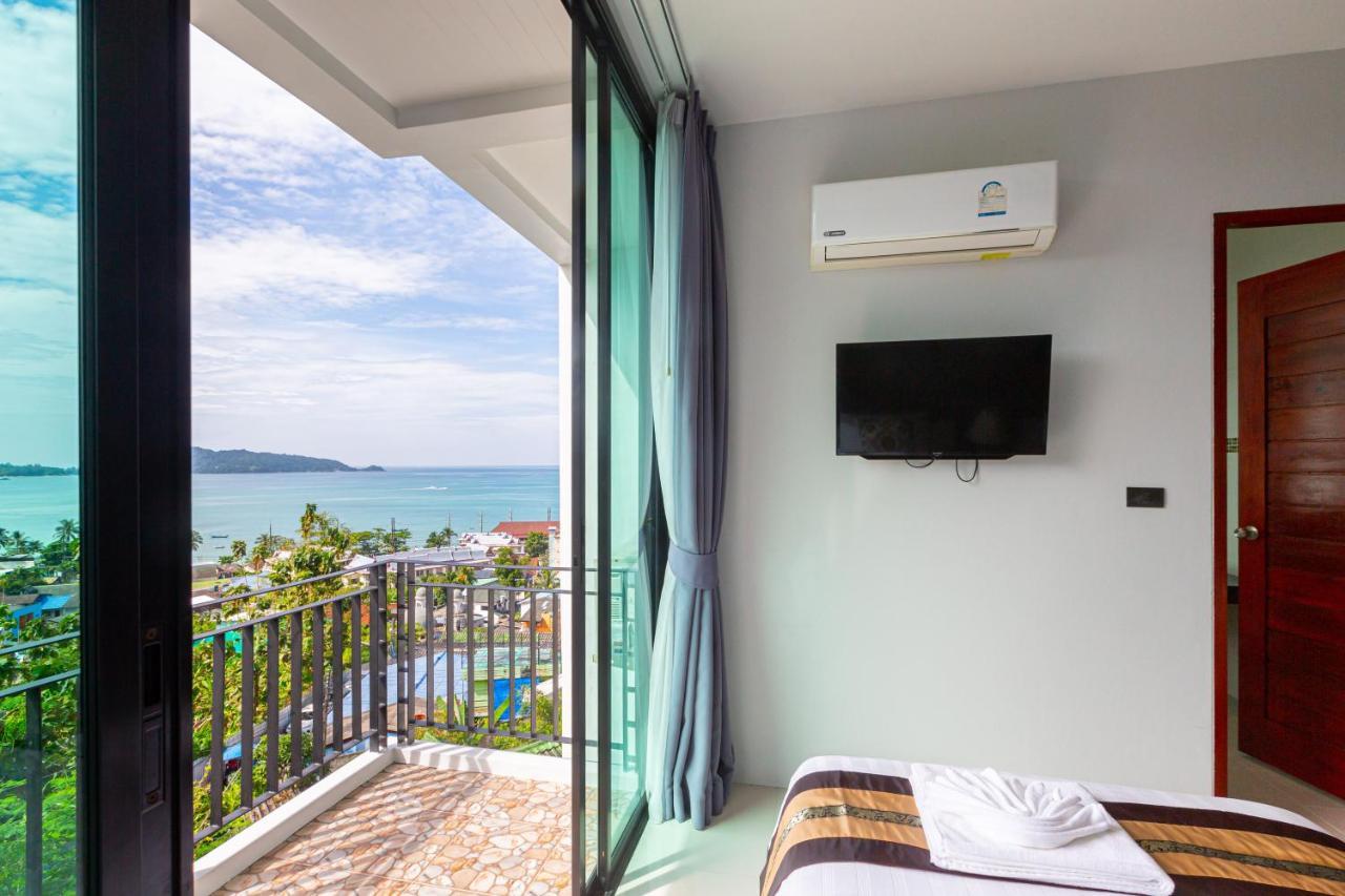 Rossarin Sea View Patong Hotell Eksteriør bilde