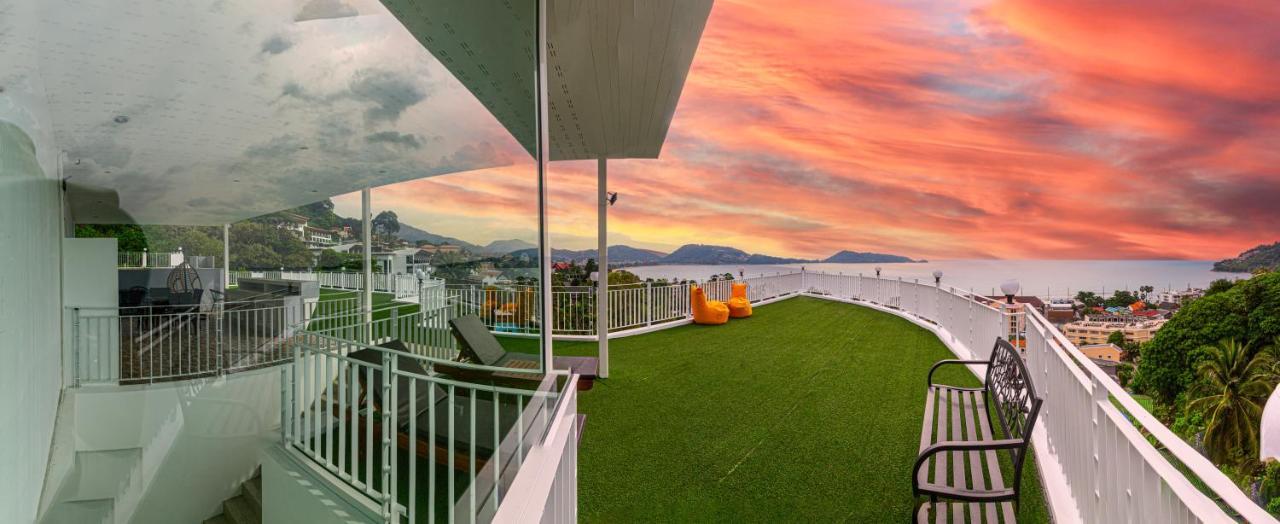 Rossarin Sea View Patong Hotell Eksteriør bilde