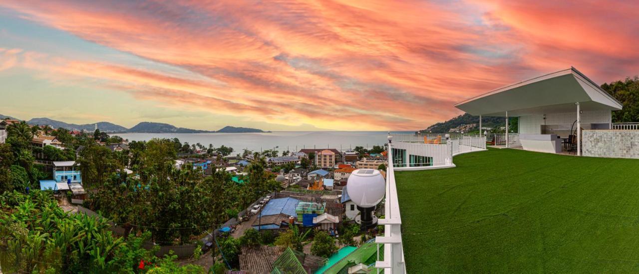 Rossarin Sea View Patong Hotell Eksteriør bilde