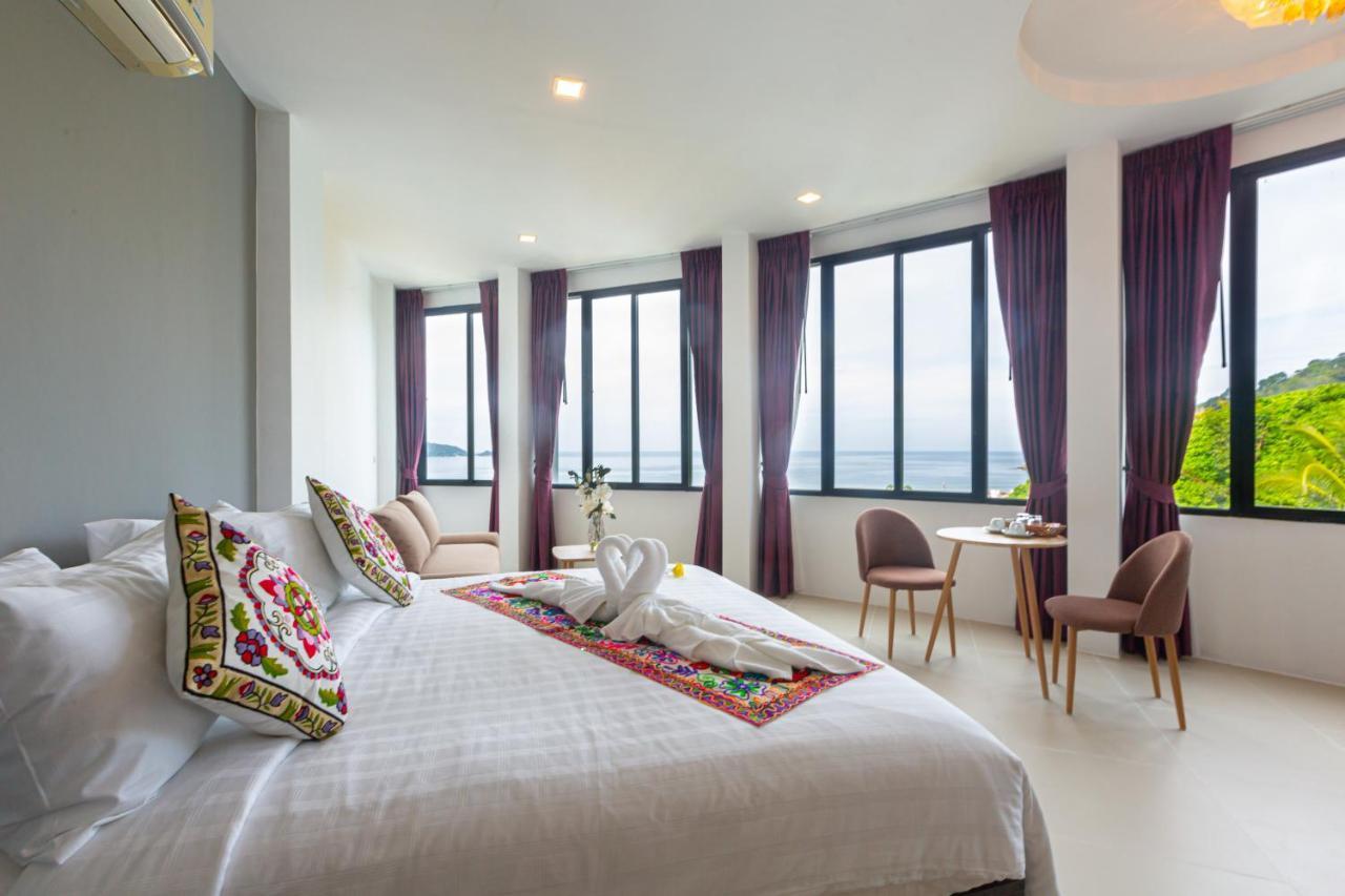 Rossarin Sea View Patong Hotell Eksteriør bilde