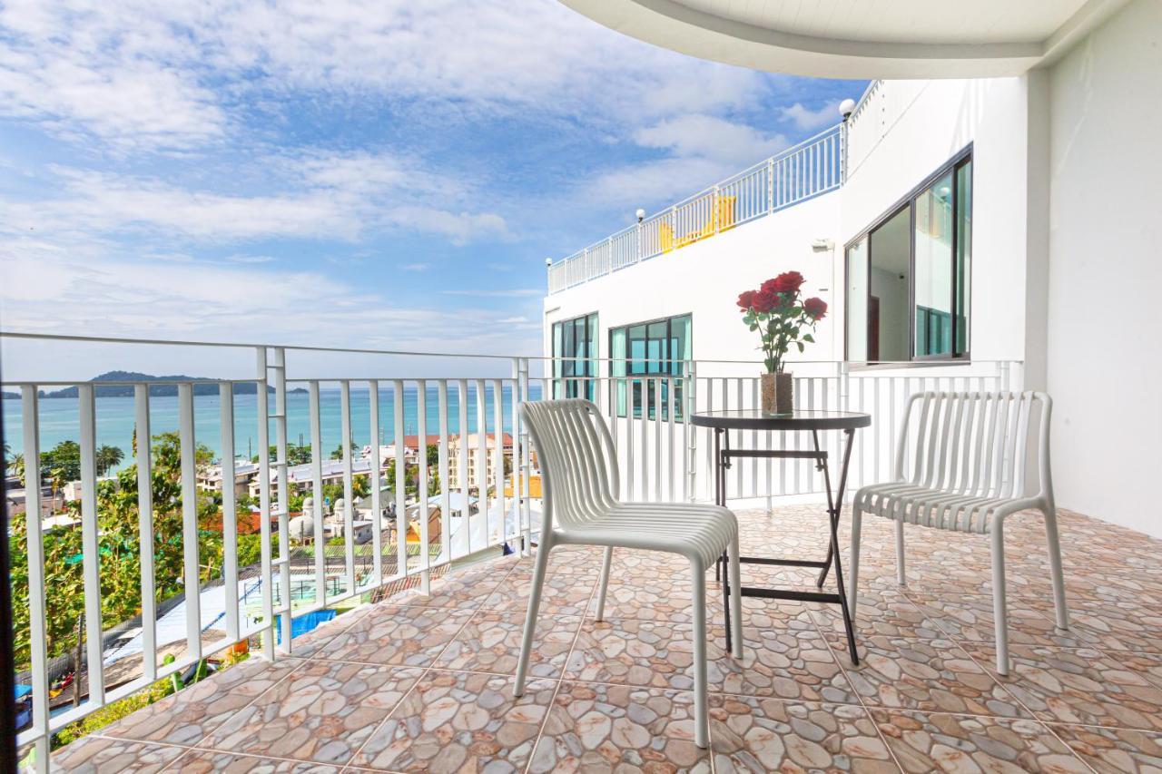 Rossarin Sea View Patong Hotell Eksteriør bilde