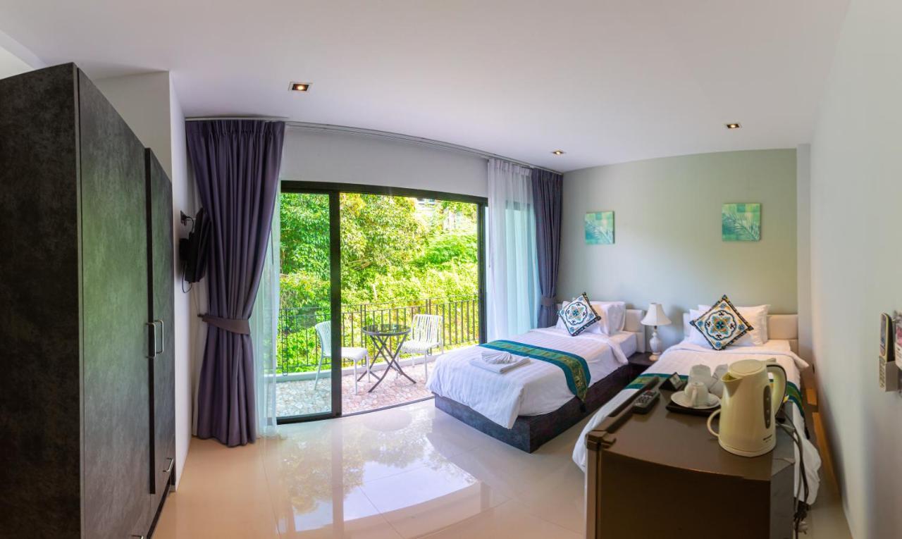Rossarin Sea View Patong Hotell Eksteriør bilde