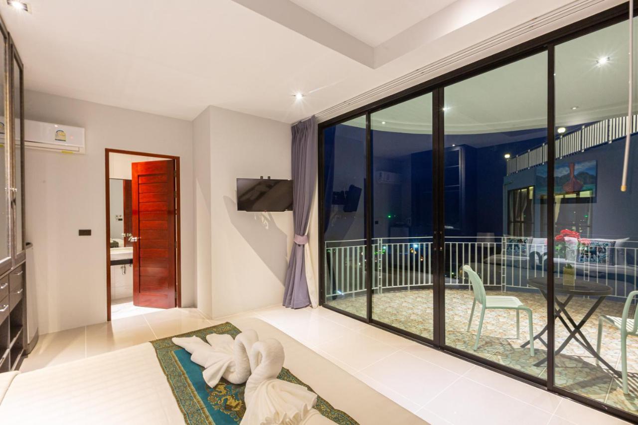 Rossarin Sea View Patong Hotell Eksteriør bilde
