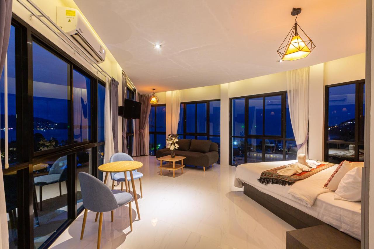 Rossarin Sea View Patong Hotell Eksteriør bilde
