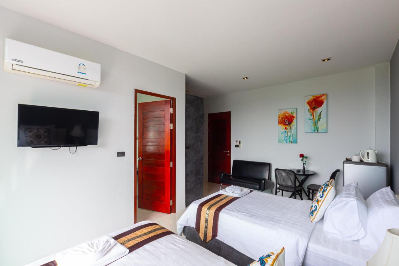 Rossarin Sea View Patong Hotell Eksteriør bilde