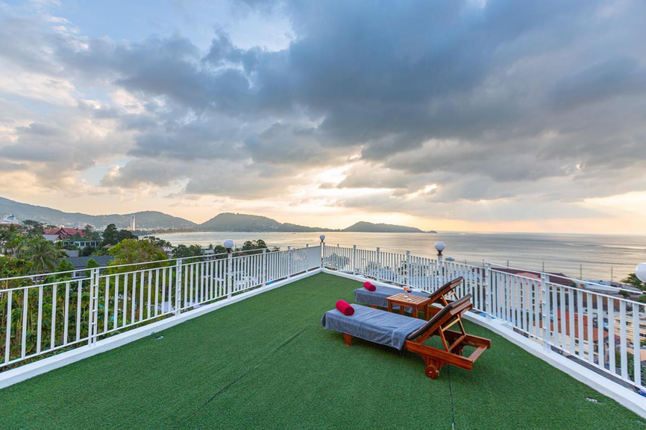 Rossarin Sea View Patong Hotell Eksteriør bilde