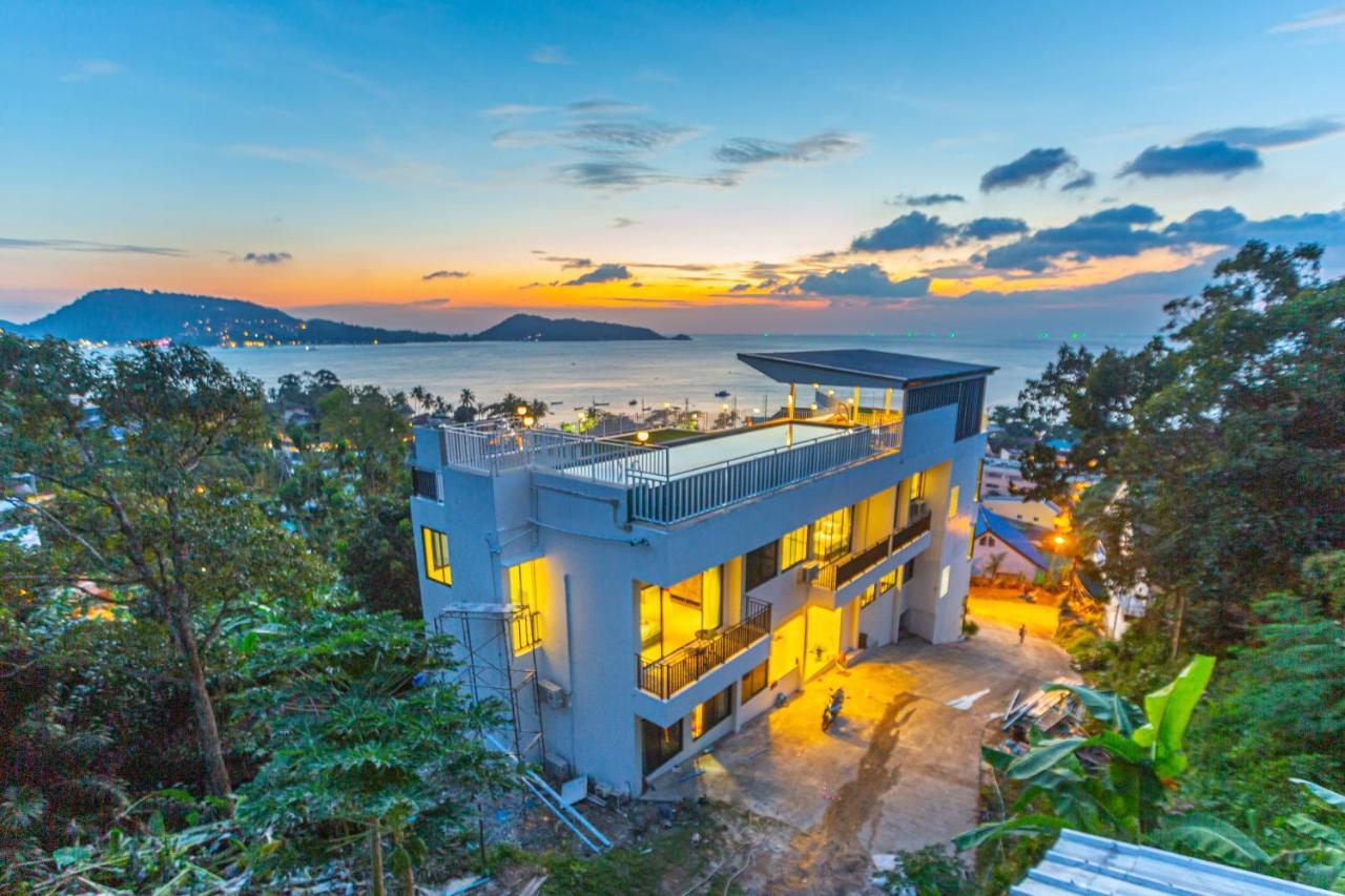 Rossarin Sea View Patong Hotell Eksteriør bilde