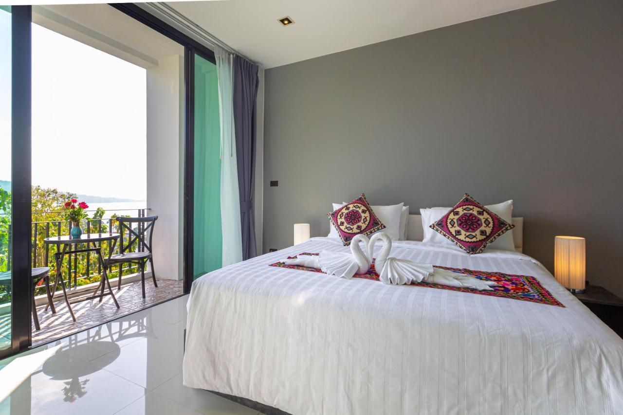 Rossarin Sea View Patong Hotell Eksteriør bilde