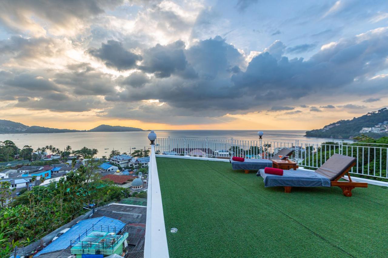 Rossarin Sea View Patong Hotell Eksteriør bilde