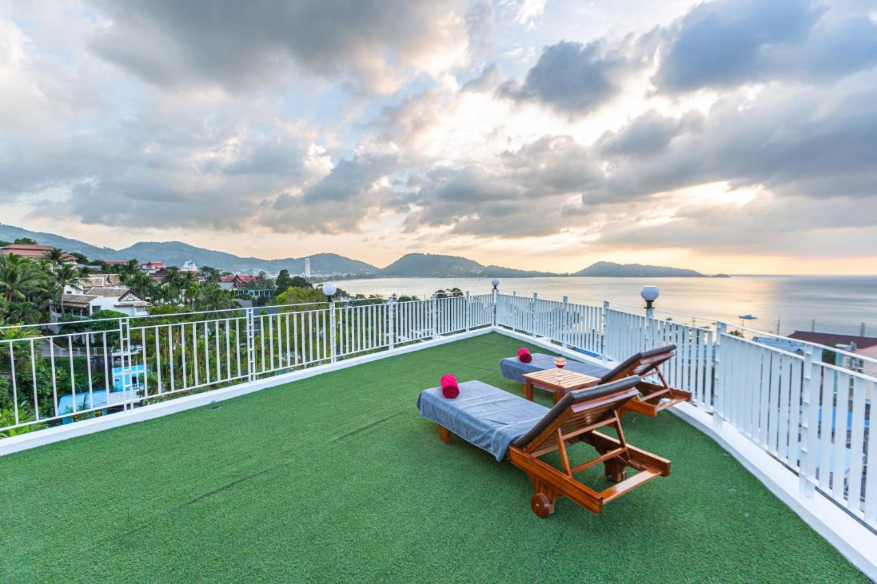Rossarin Sea View Patong Hotell Eksteriør bilde