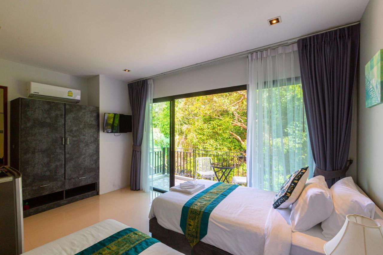 Rossarin Sea View Patong Hotell Eksteriør bilde