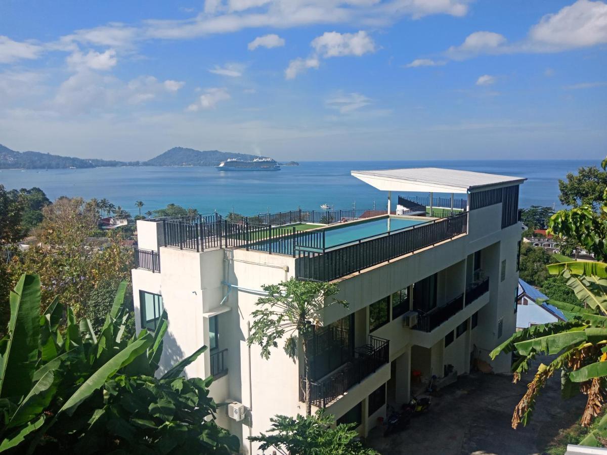Rossarin Sea View Patong Hotell Eksteriør bilde